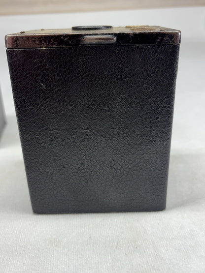 Vintage Eastman Kodak No 2A Brownie & six 20 Brownie Junior Camera Art Deco