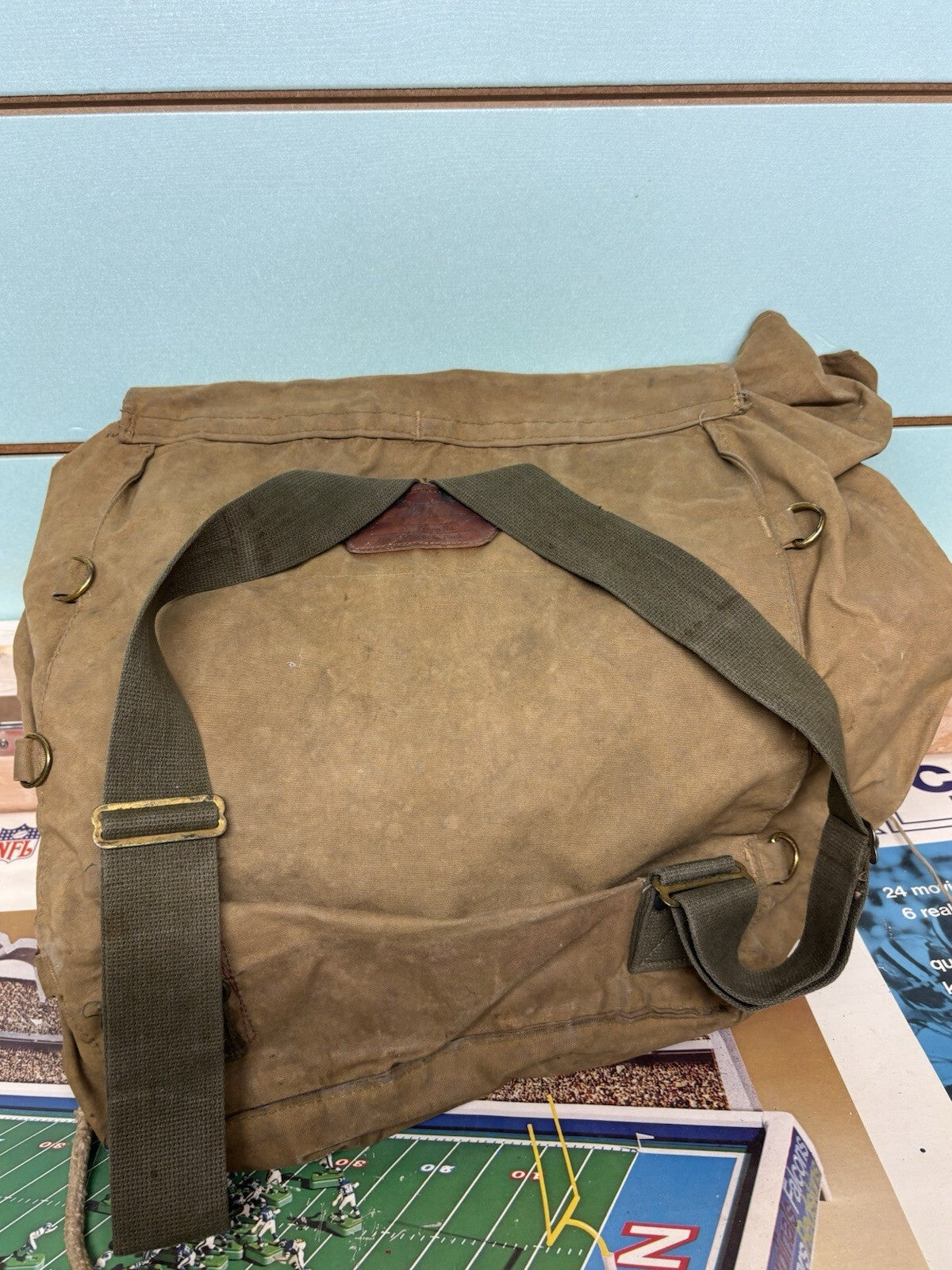 VTG 50’s Boy Scouts America 574 Yucca Pack Canvas Diamond National Council NYC