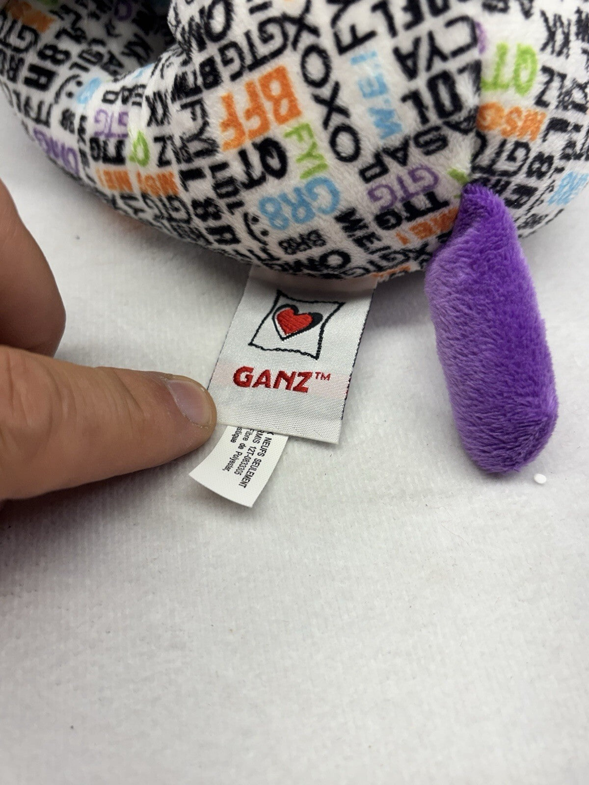 Ganz Webkinz Texting Puppy HM697 Plush Dog with Secret Code Tag