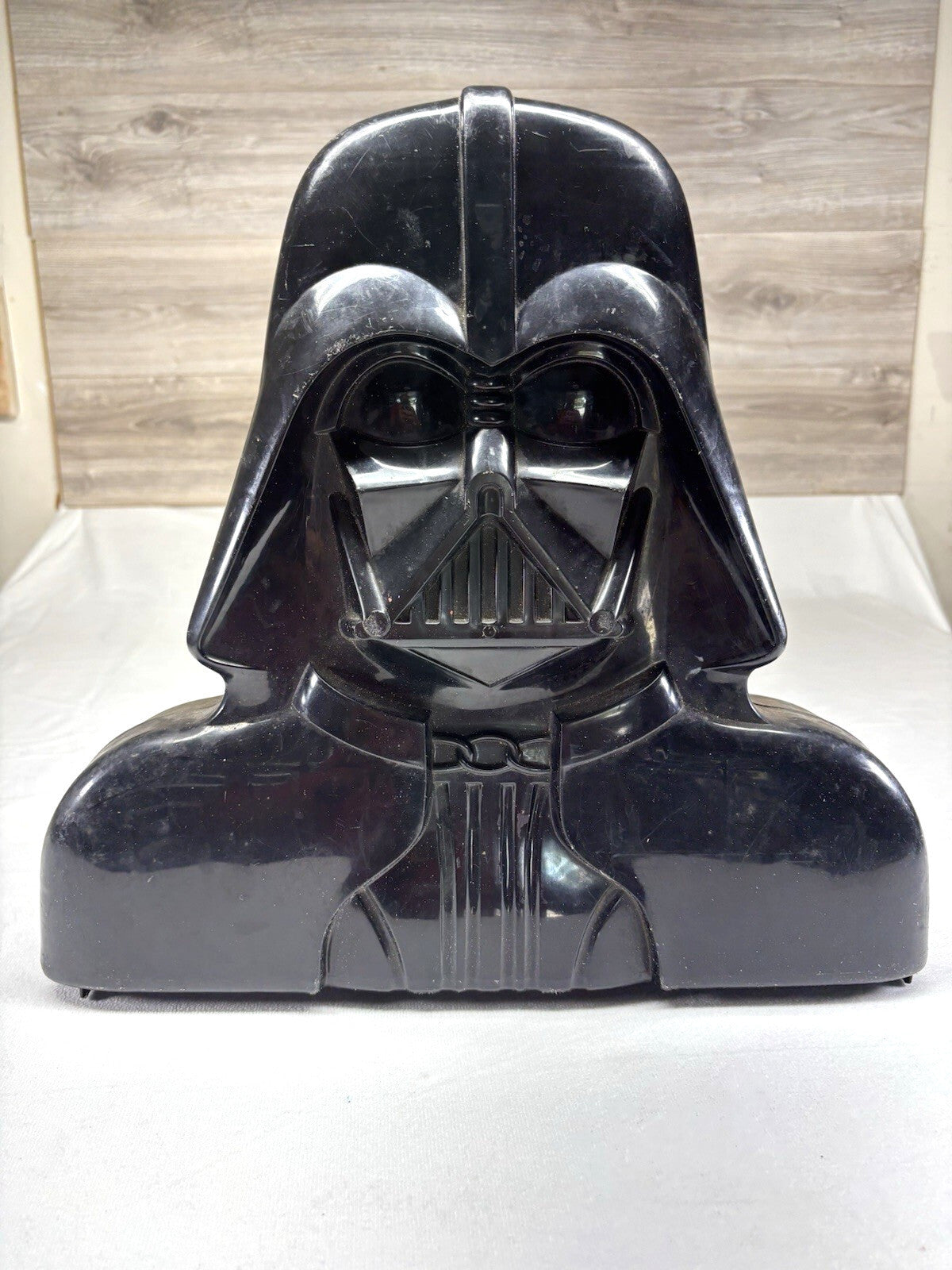 Vtg 1980 Star Wars Darth Vader Action Figure Carrying Case Insert Straps Labels