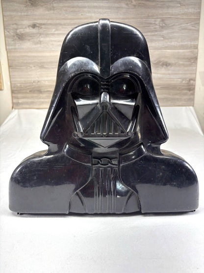 Vtg 1980 Star Wars Darth Vader Action Figure Carrying Case Insert Straps Labels