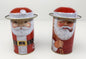 VTG 1986 B. Shackman & Co. NY Old Fashioned Santa Tins w/ Hat Cover Hong Kong