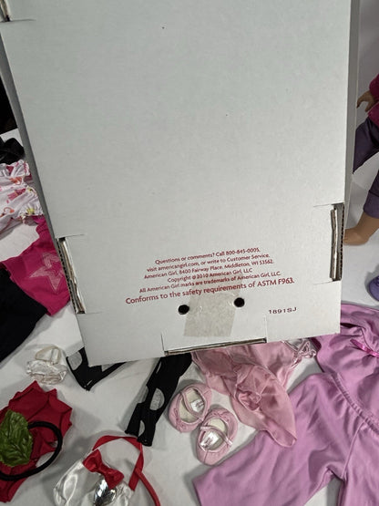 My American Girl Doll 18” Bundle with Outfits and Accessories Original Box Twin
