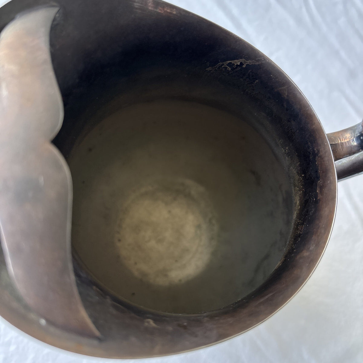 Vintage FB Rogers Silverplate Water Pitcher 3707 Mid Century 1883 Silver Co