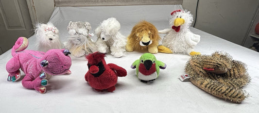 Ganz Webkinz Lot Of 33 Plush Assorted Stuffed Animals NO CODES