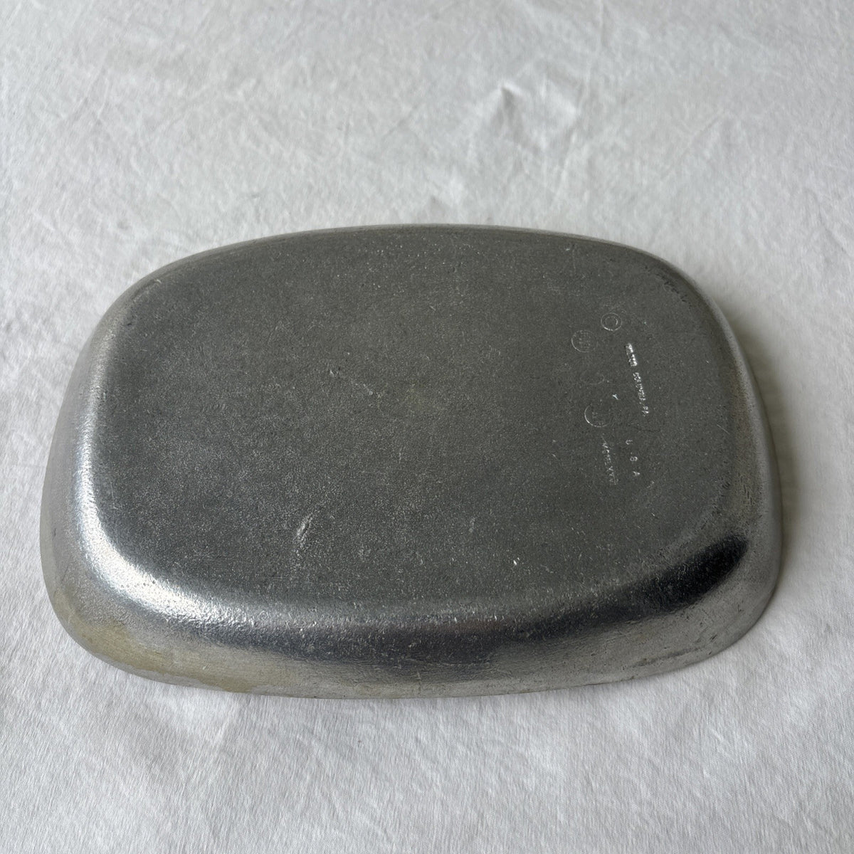 Vintage Wilton Armetale Style Bread Plate Give Us This Day Our Daily Bread PA