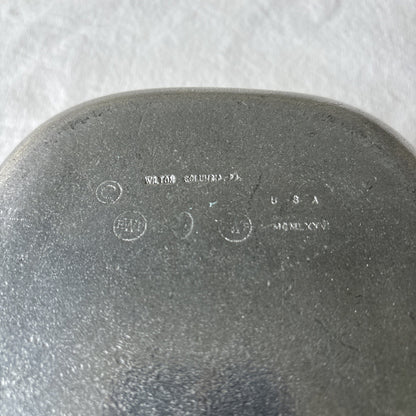 Vintage Wilton Armetale Style Bread Plate Give Us This Day Our Daily Bread PA