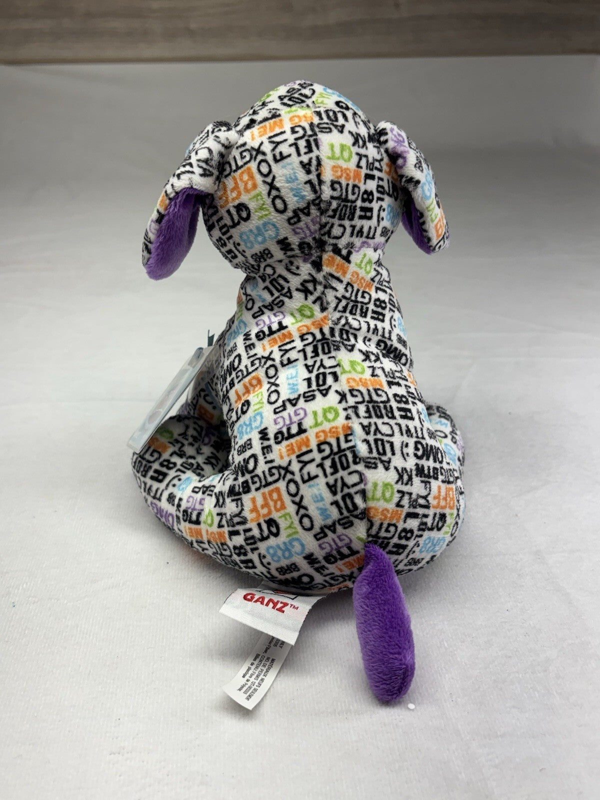Ganz Webkinz Texting Puppy HM697 Plush Dog with Secret Code Tag