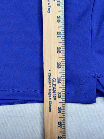 The North Face women's purple running 1/4-zip long sleeve top Performance