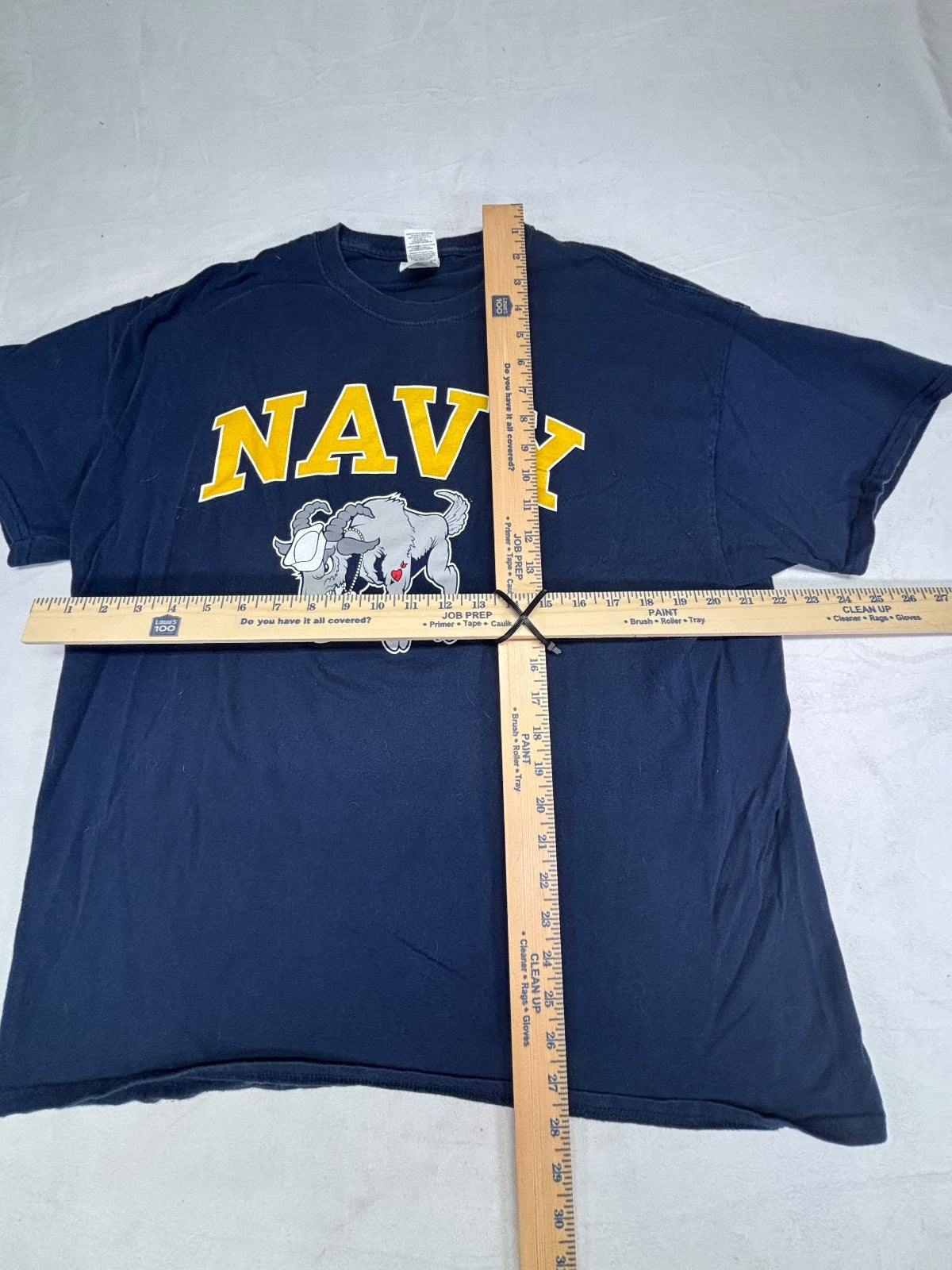 Vintage 2006 Gildan Heavy Cotton Navy Football Blue T-shirt Diane Wilson Design