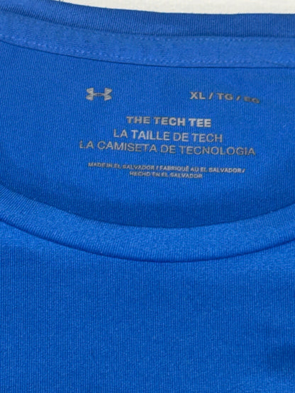 Under Armour UCLA Football Bruins Blue The Tech Tee T-shirt XL