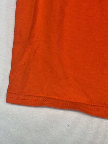 Vintage Y2K Era Gildan Heavy Cotton Clemson Tigers Erange T-shirt XL