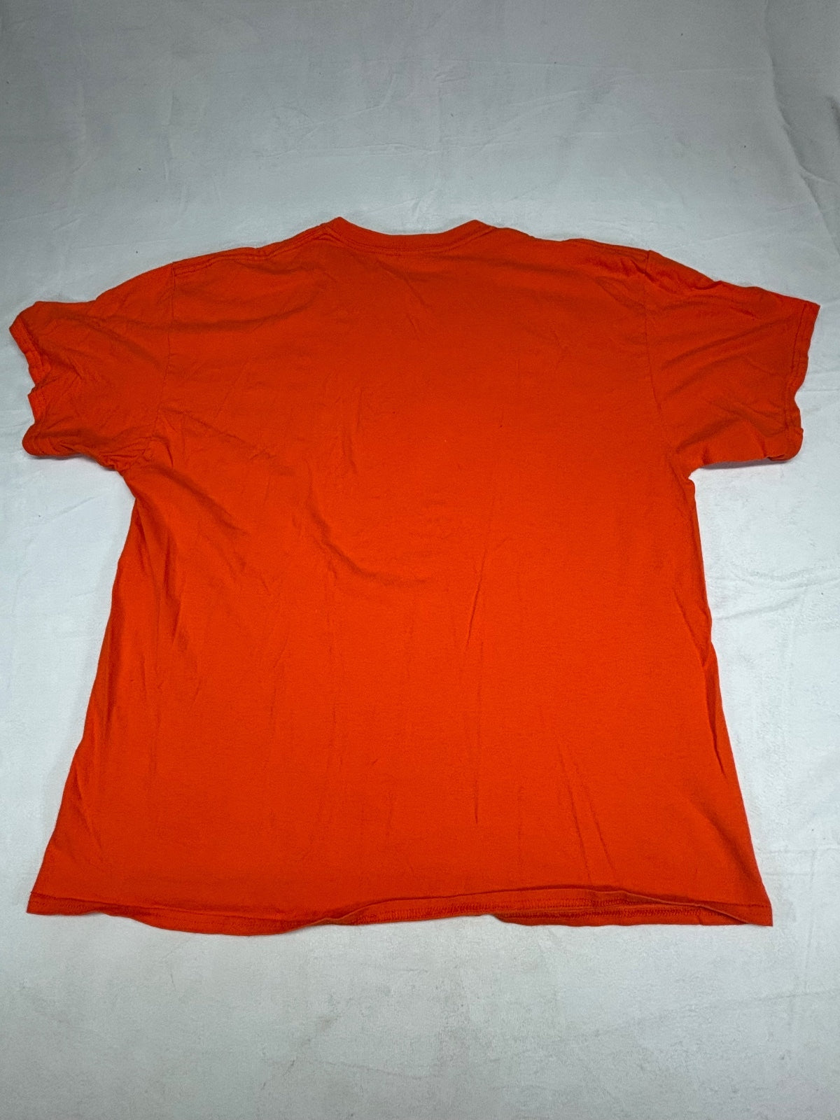 Vintage Y2K Era Gildan Heavy Cotton Clemson Tigers Erange T-shirt XL