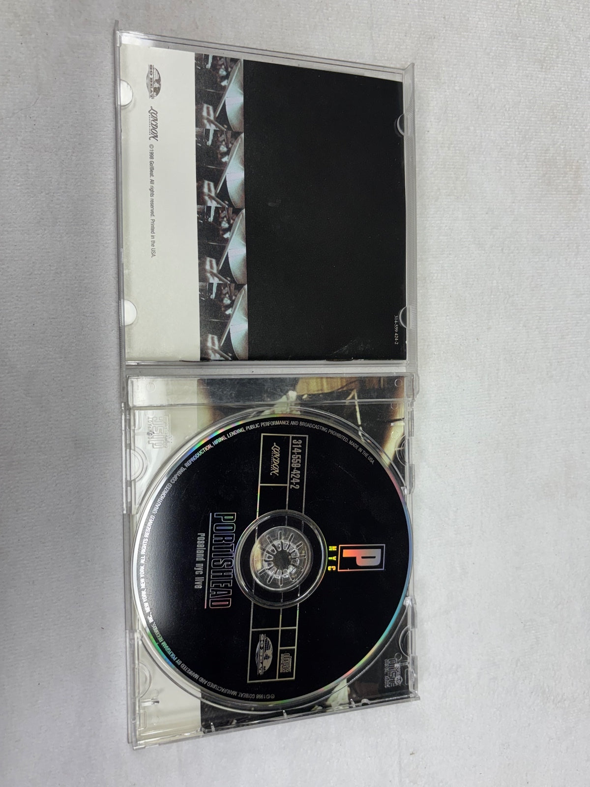 Portishead Roseland NYC Live CD - Orchestral Live Performance