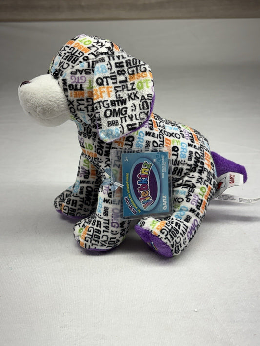 Ganz Webkinz Texting Puppy HM697 Plush Dog with Secret Code Tag
