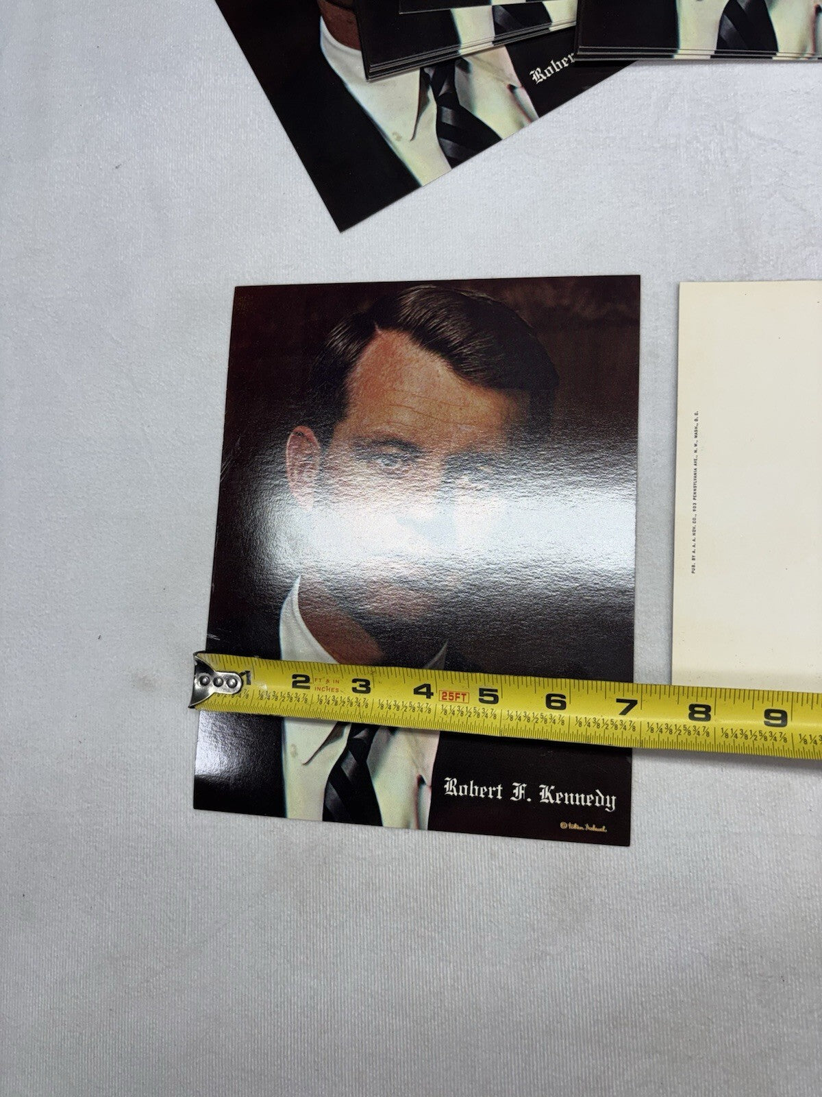 Huge Lot Of 30+ Robert F. Kennedy Photo Post Card 9” X 7” Large Postcard RFK