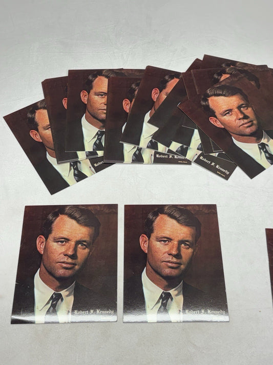 Huge Lot Of 30+ Robert F. Kennedy Photo Post Card 9” X 7” Large Postcard RFK
