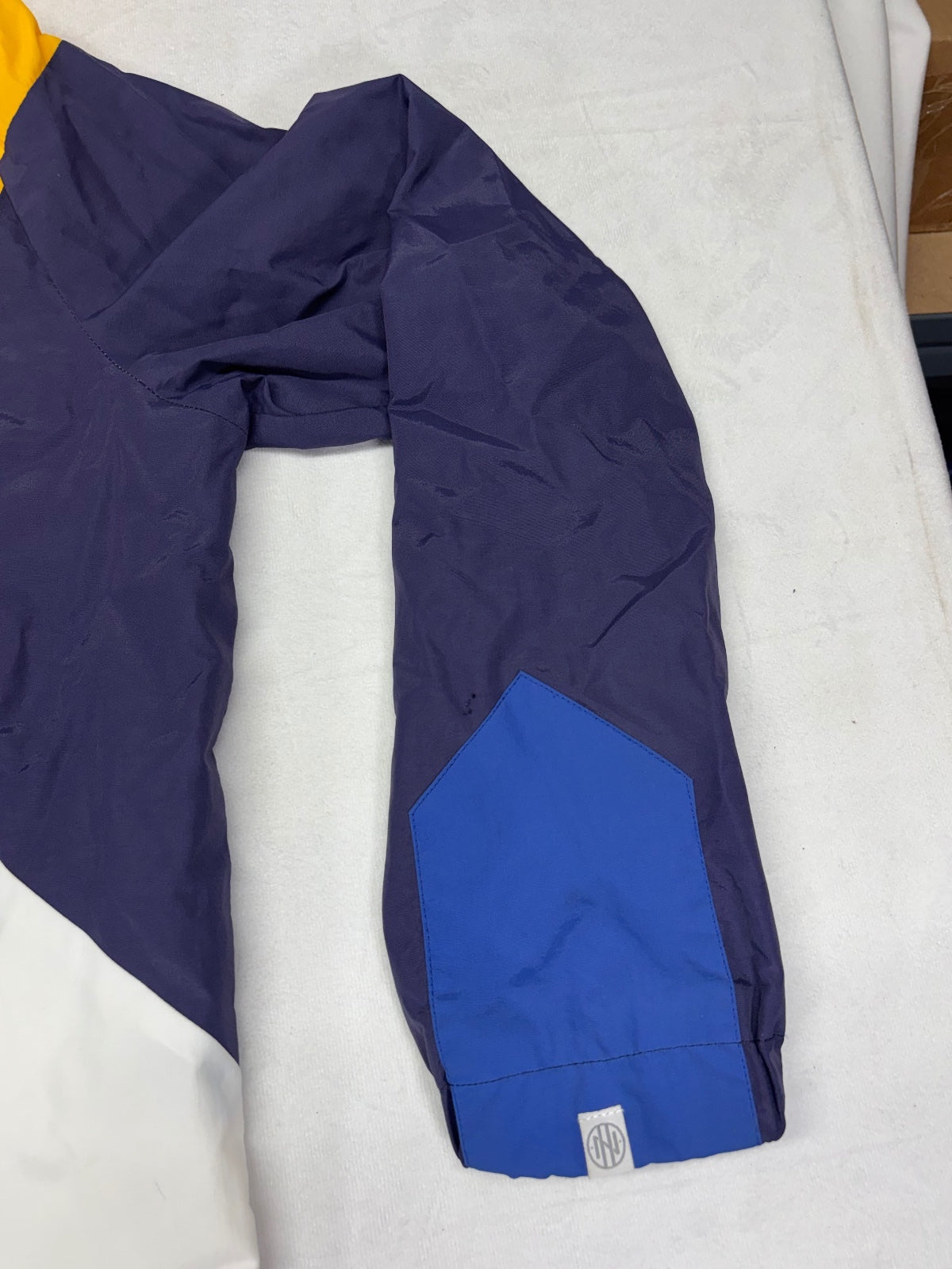 Ninth Hall Colorblock Half-Zip Hooded Anorak Pullover Windbreaker Hoodie Jacket