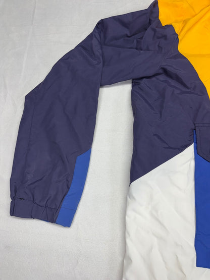 Ninth Hall Colorblock Half-Zip Hooded Anorak Pullover Windbreaker Hoodie Jacket