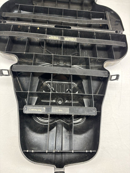 Vtg 1980 Star Wars Darth Vader Action Figure Carrying Case Insert Straps Labels