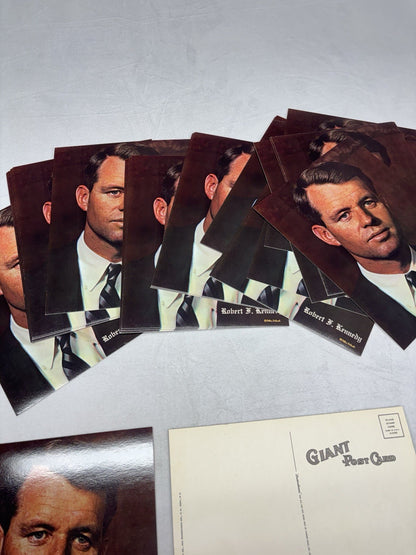 Huge Lot Of 30+ Robert F. Kennedy Photo Post Card 9” X 7” Large Postcard RFK
