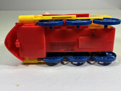 M&M's Candy Train Toy Vehicle with Red & Yellow Characters As IS Display