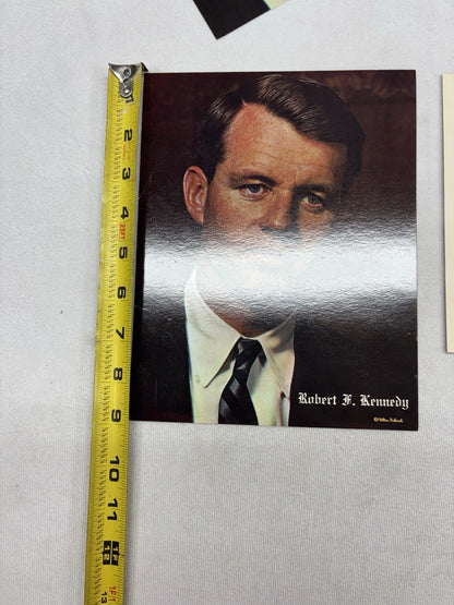 Huge Lot Of 30+ Robert F. Kennedy Photo Post Card 9” X 7” Large Postcard RFK