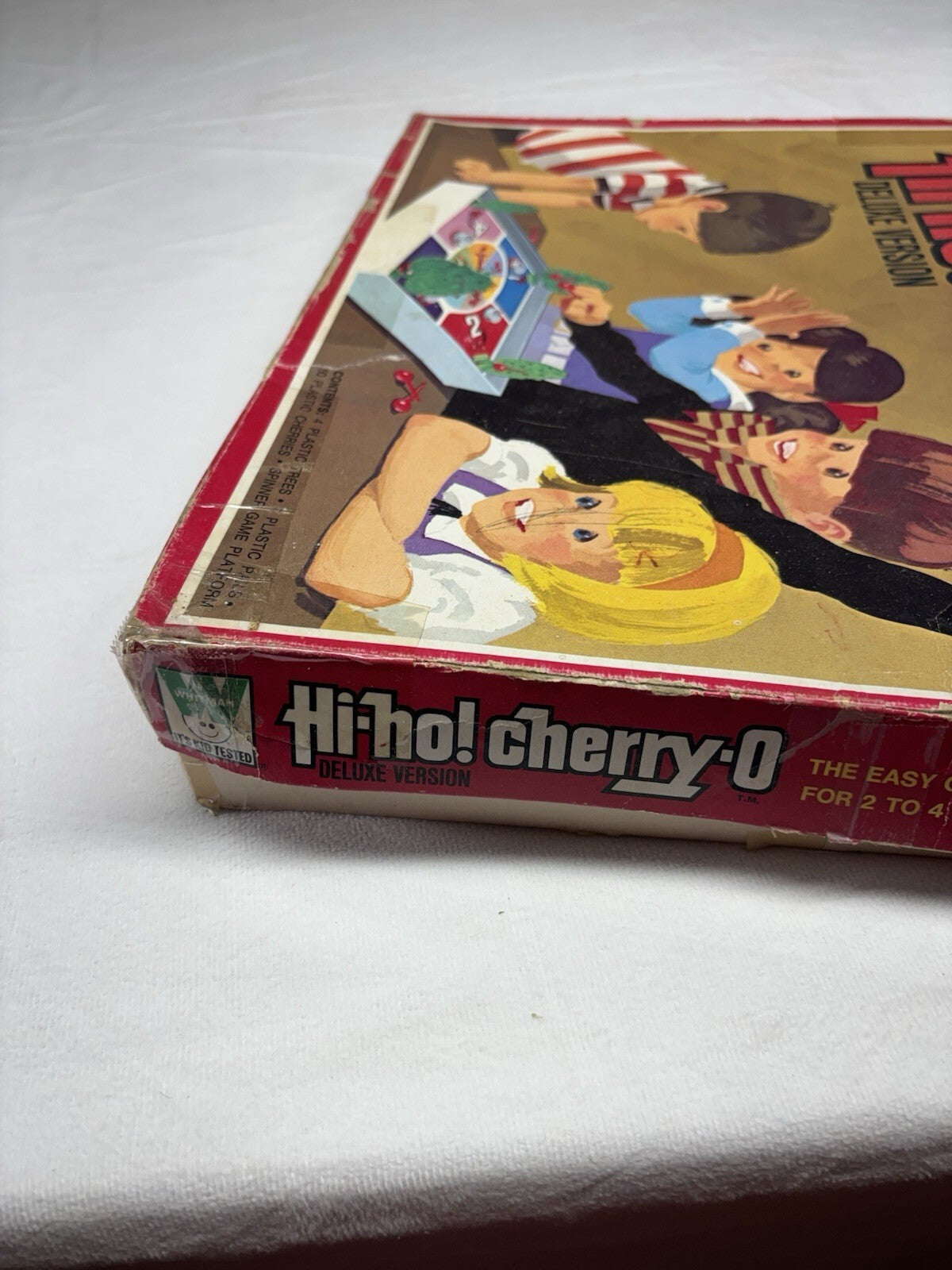 1972 Whitman Hi-Ho Cherry-O Deluxe Edition Vintage Board Game